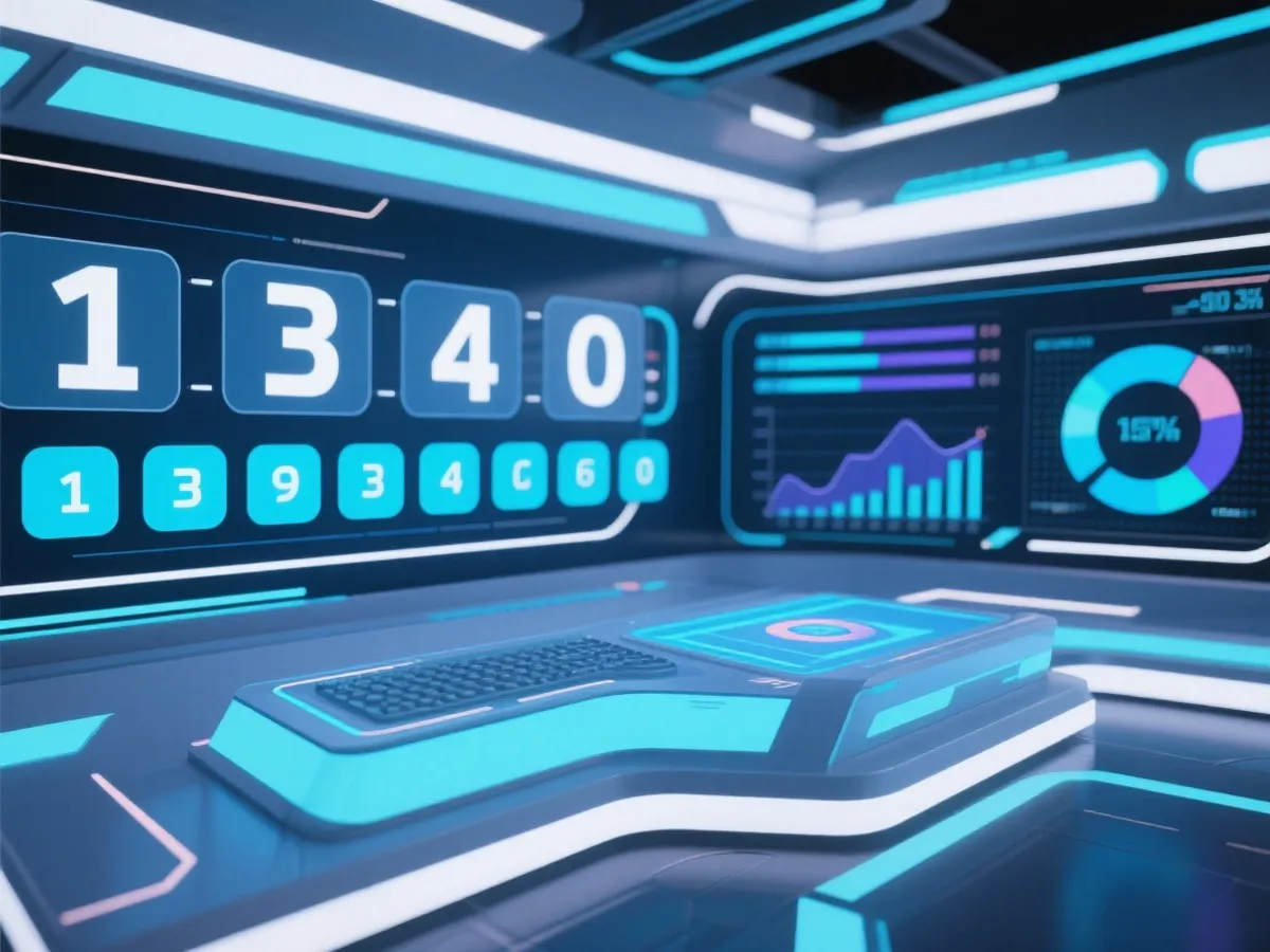 实时开奖与结果面板示意图