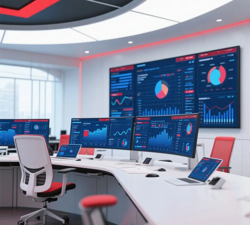 平台监控与数据分析场景示意图